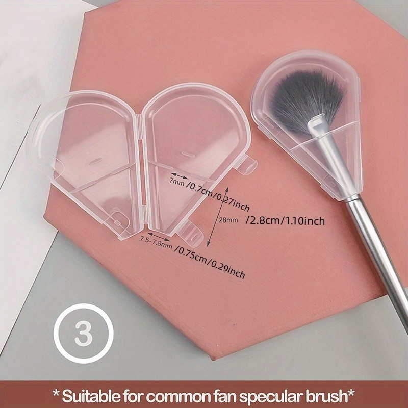 Dustproof Makeup Brush Covers, Reusable